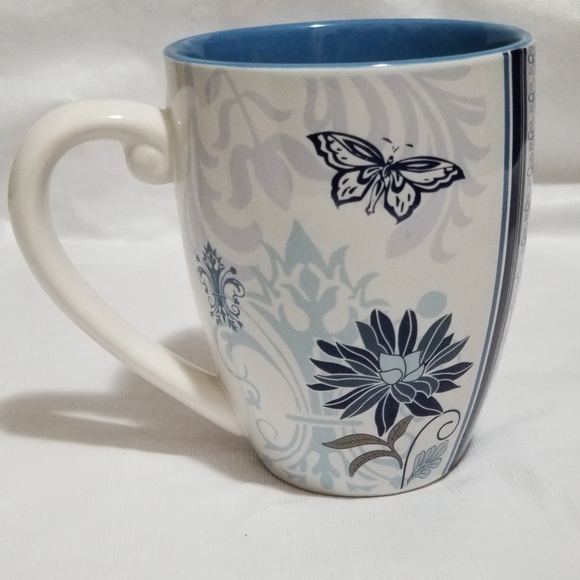 Pavilion-Someone Special 16 oz. Blue and White Mug - Picture 3 of 8
